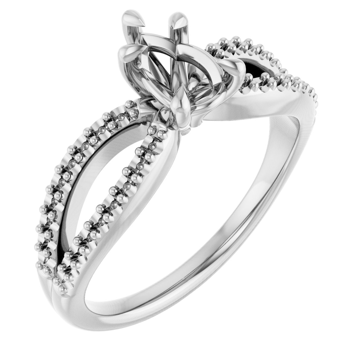 Claw-Prong Engagement Ring