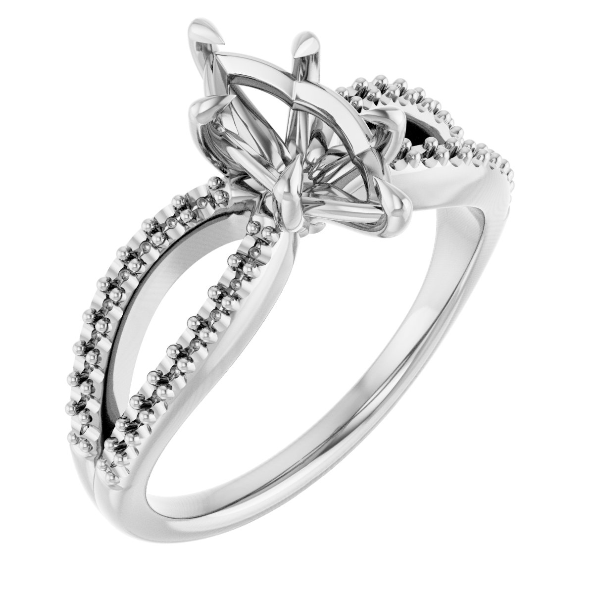 Claw-Prong Engagement Ring