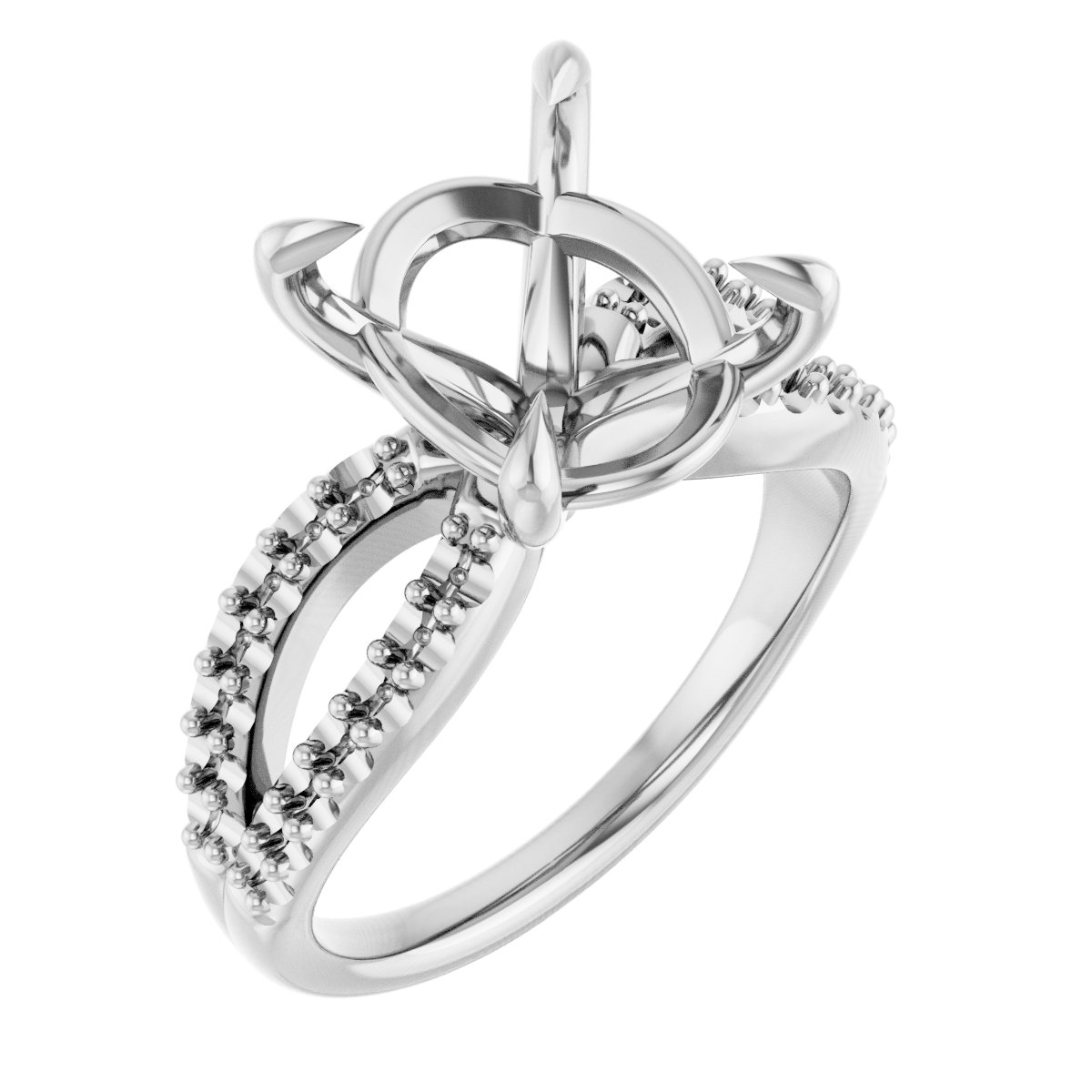 Claw-Prong Engagement Ring