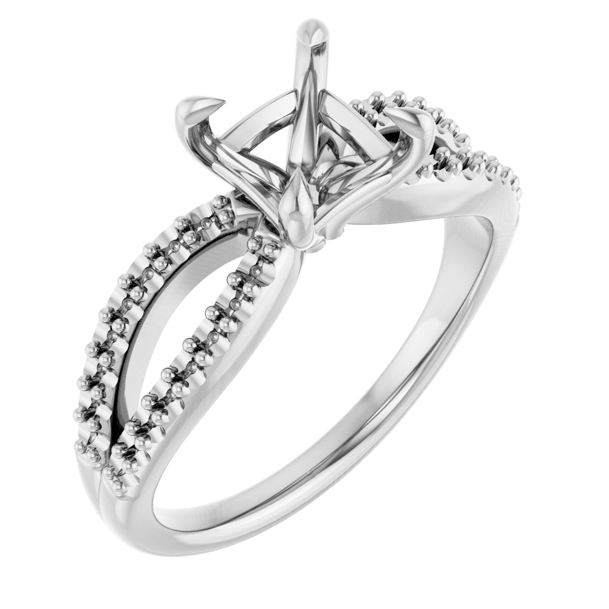 Claw-Prong Engagement Ring