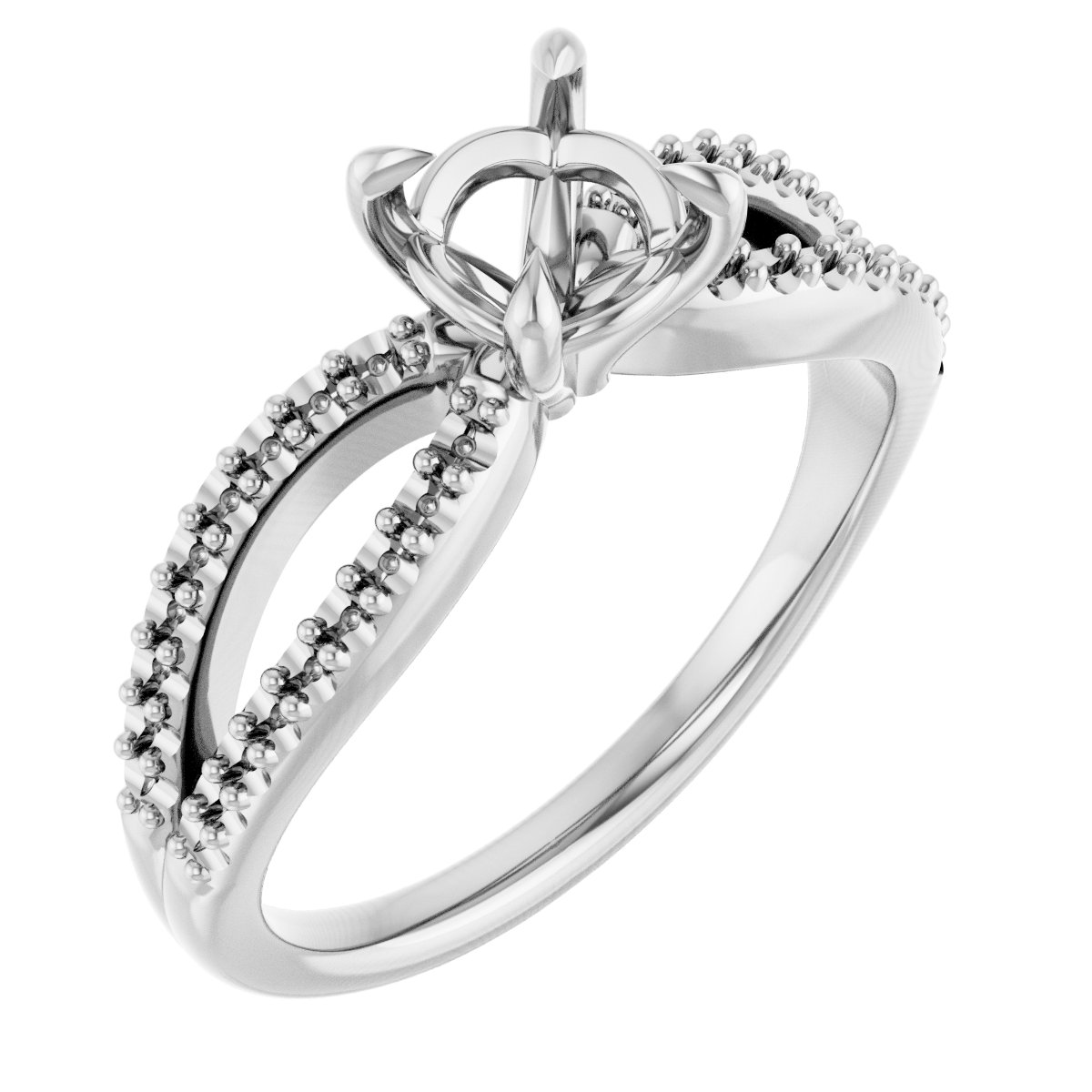 Claw-Prong Engagement Ring