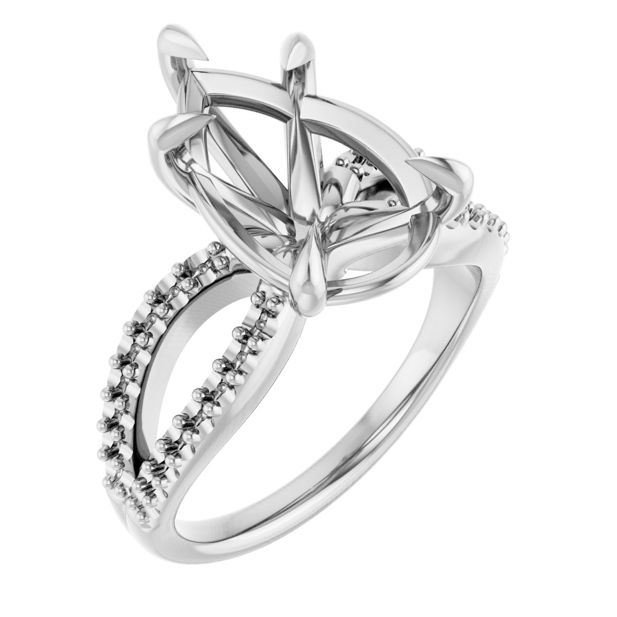 Claw-Prong Engagement Ring
