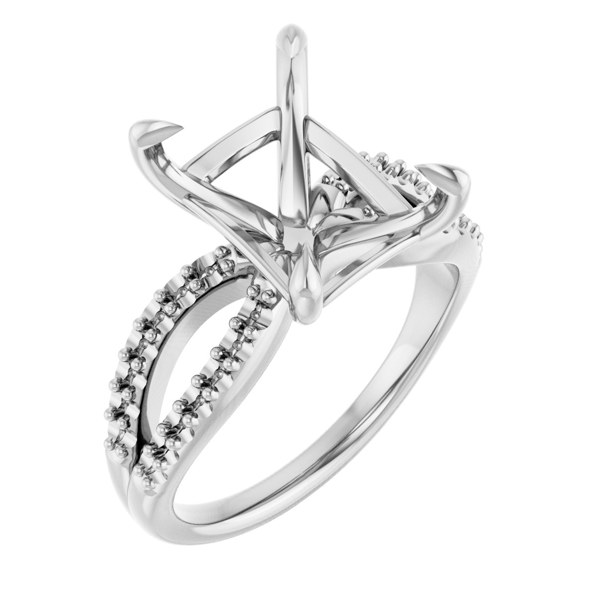 Claw-Prong Engagement Ring