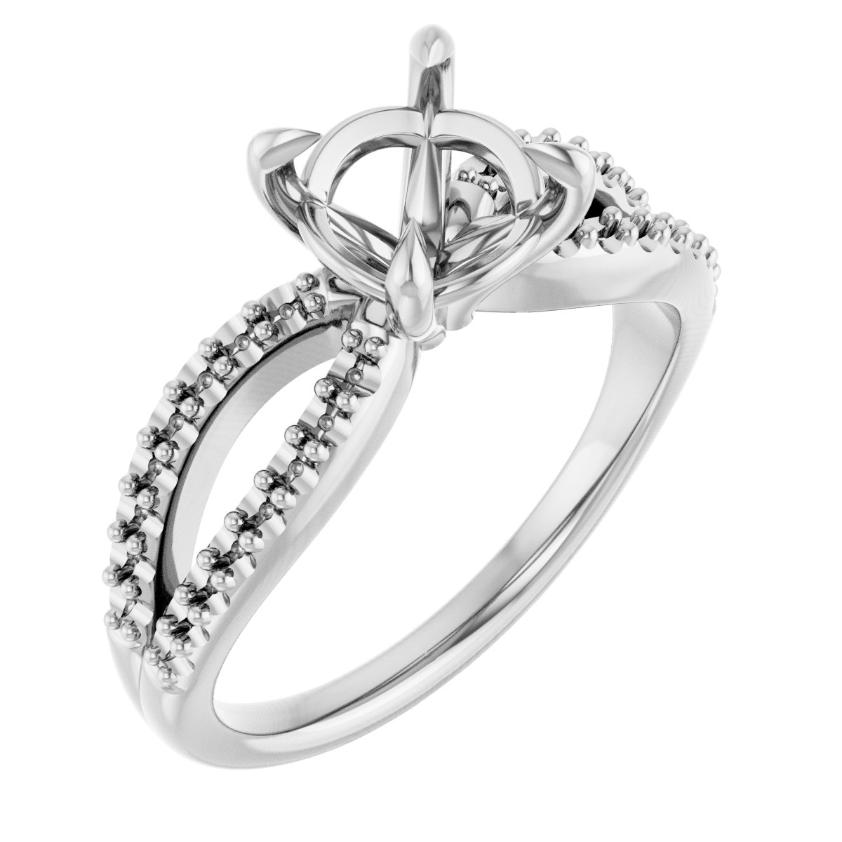 Claw-Prong Engagement Ring