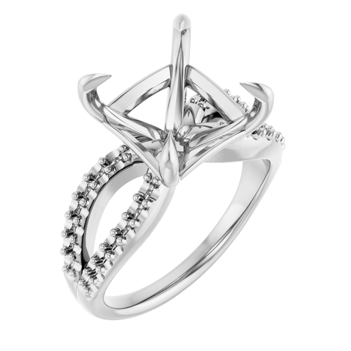 Claw-Prong Engagement Ring
