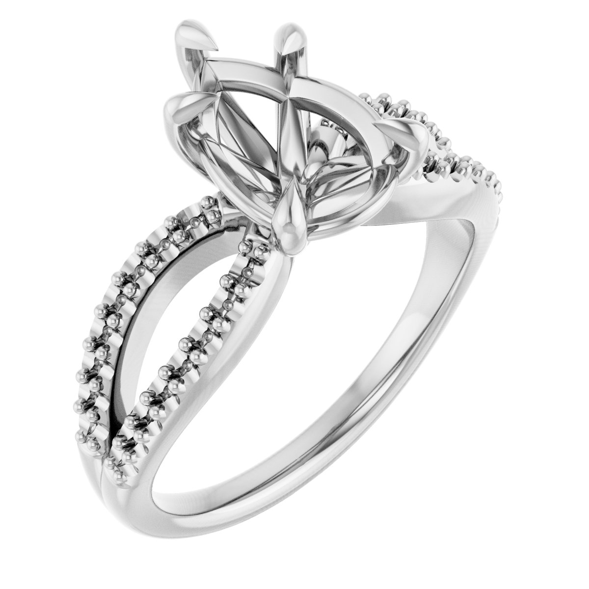 Claw-Prong Engagement Ring