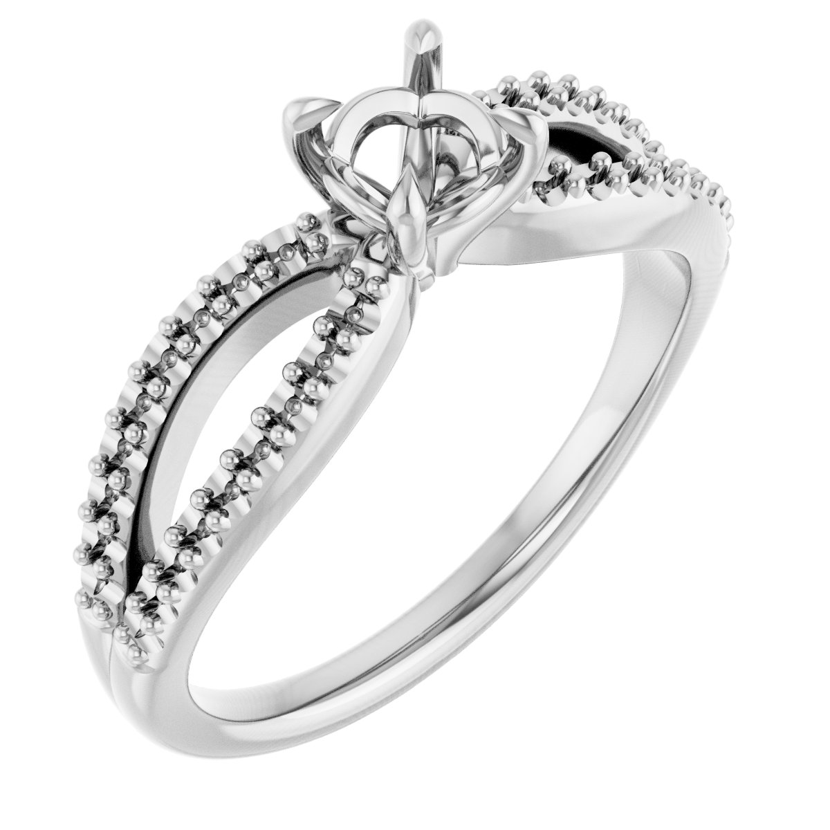 Claw-Prong Engagement Ring