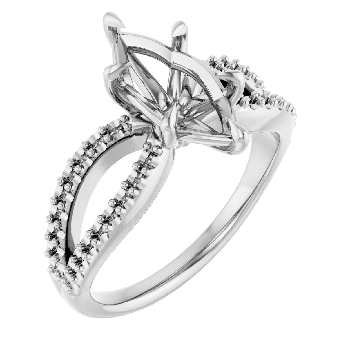 Claw-Prong Engagement Ring