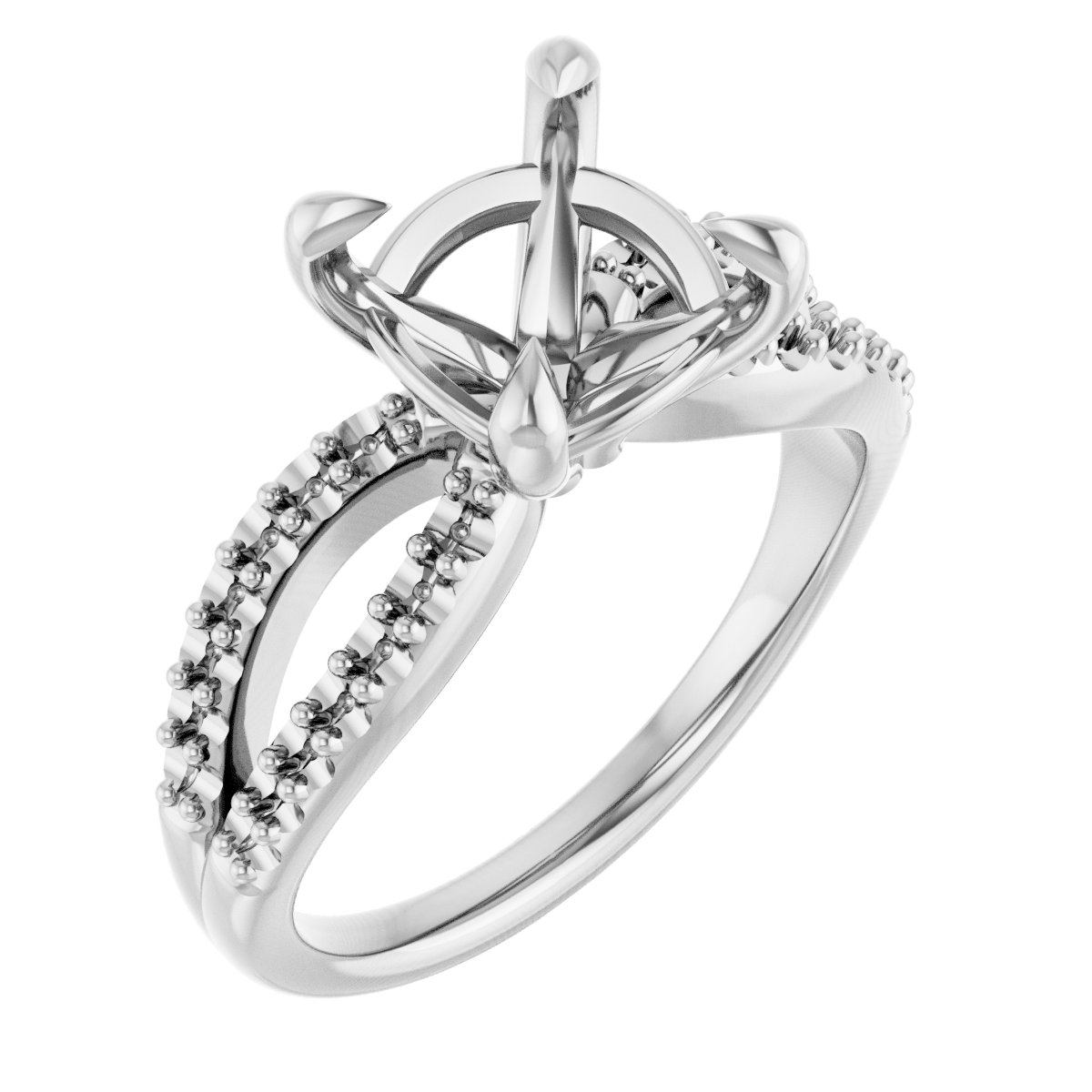 Claw-Prong Engagement Ring