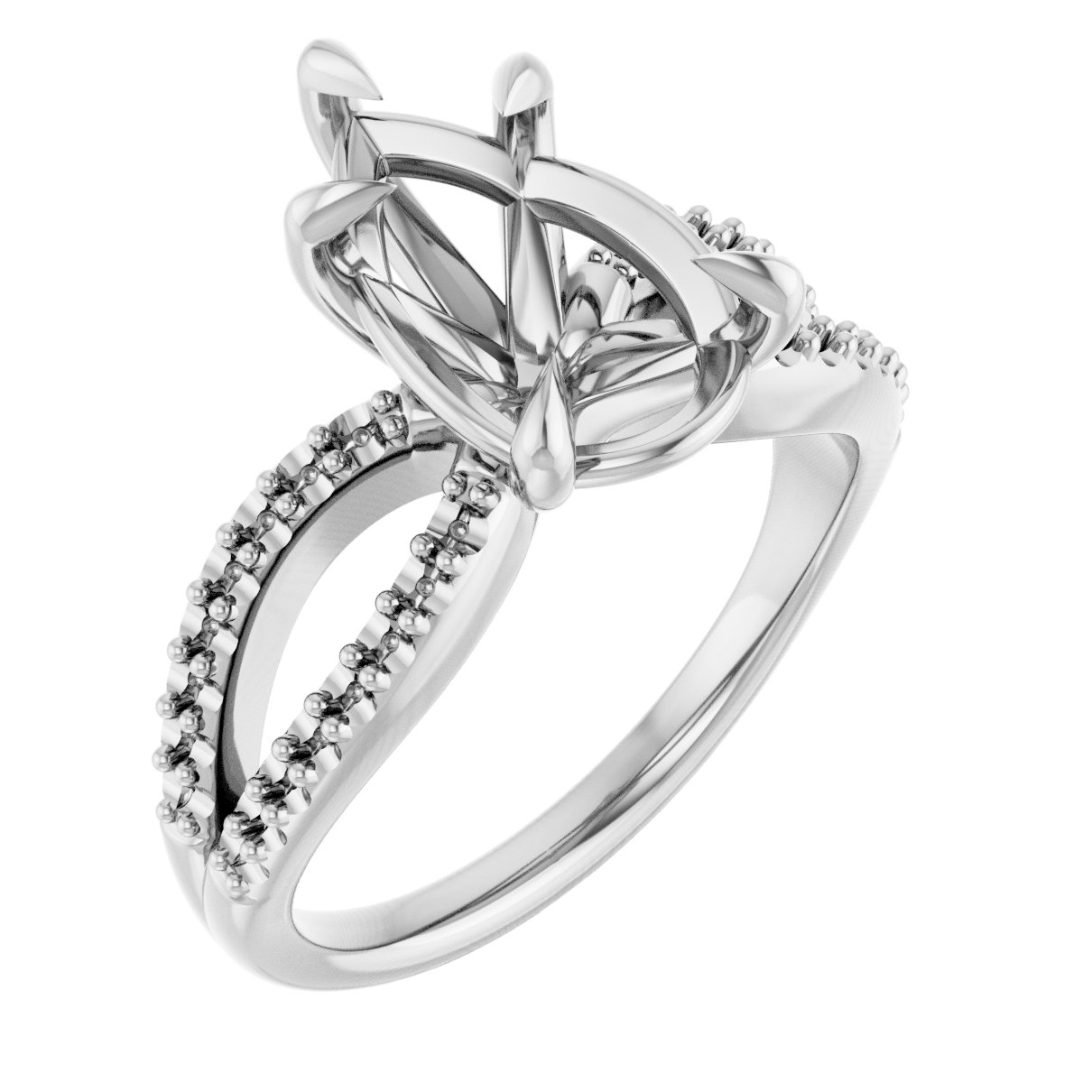 Claw-Prong Engagement Ring