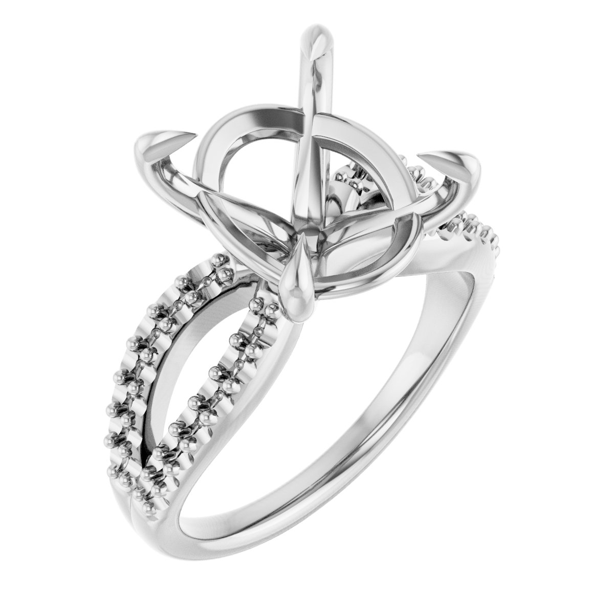 Claw-Prong Engagement Ring