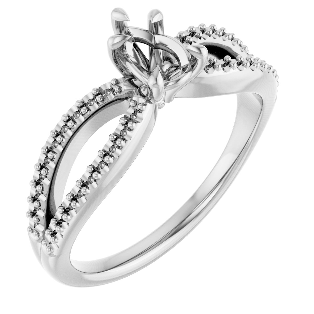 Claw-Prong Engagement Ring