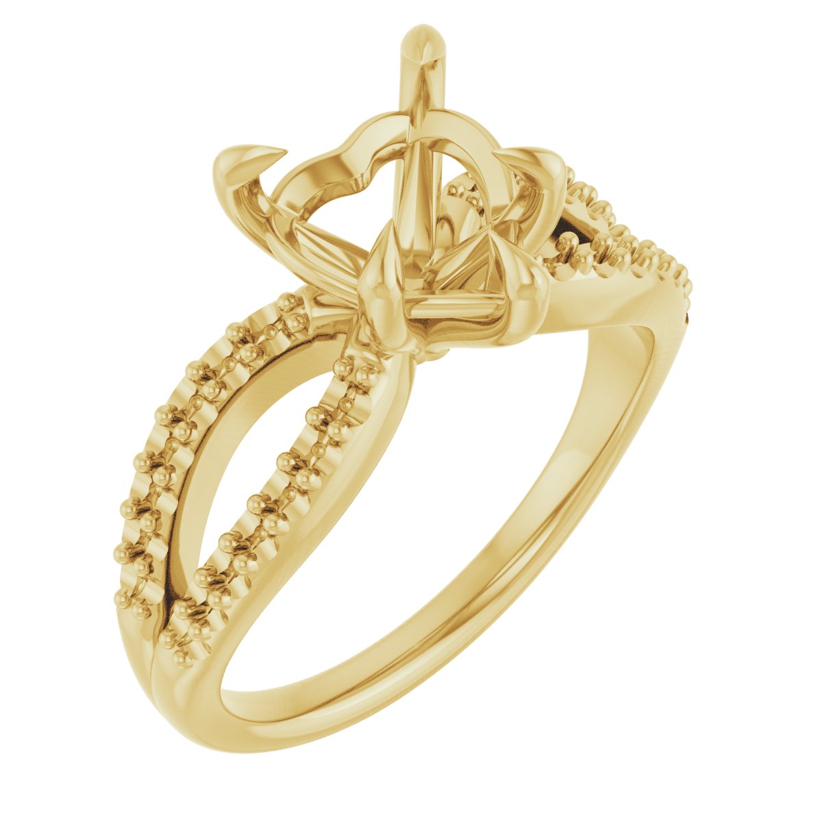 Claw-Prong Engagement Ring