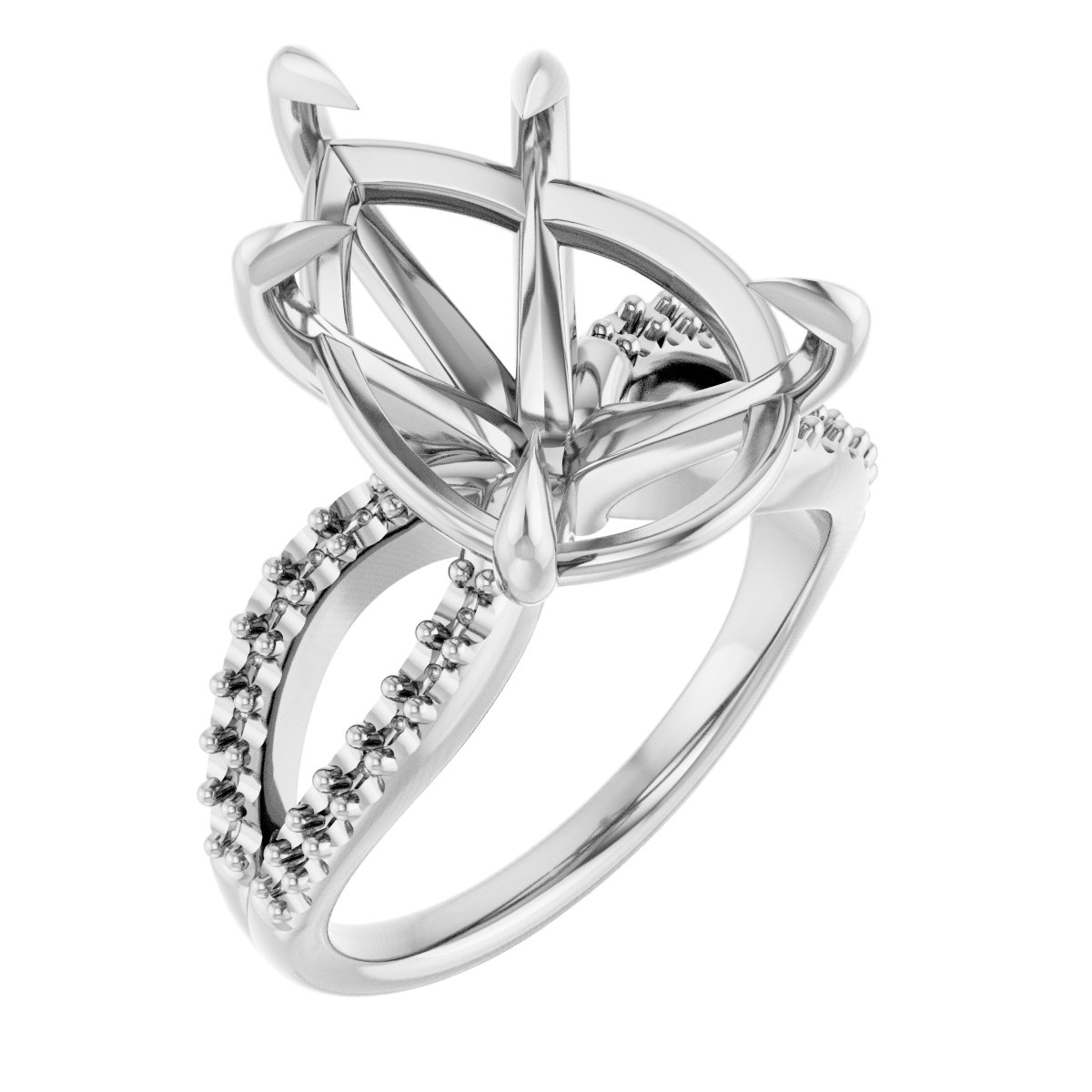 Claw-Prong Engagement Ring