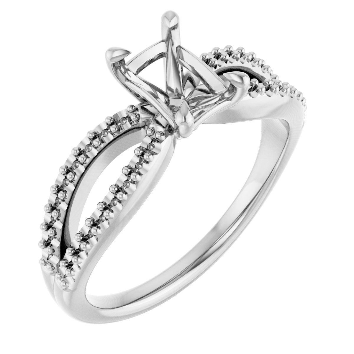Claw-Prong Engagement Ring