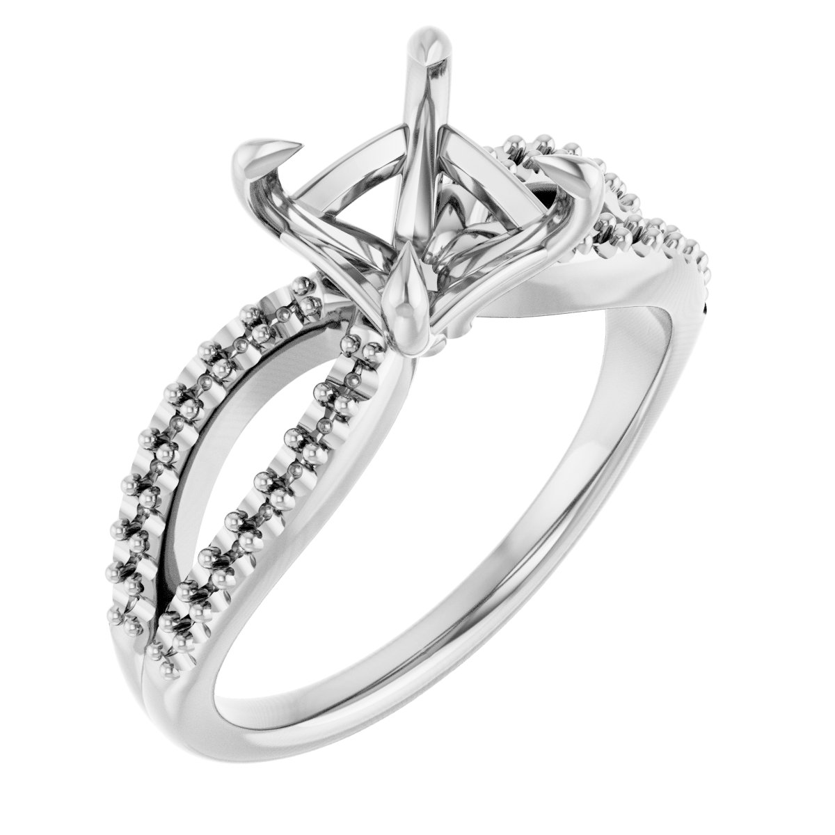 Claw-Prong Engagement Ring