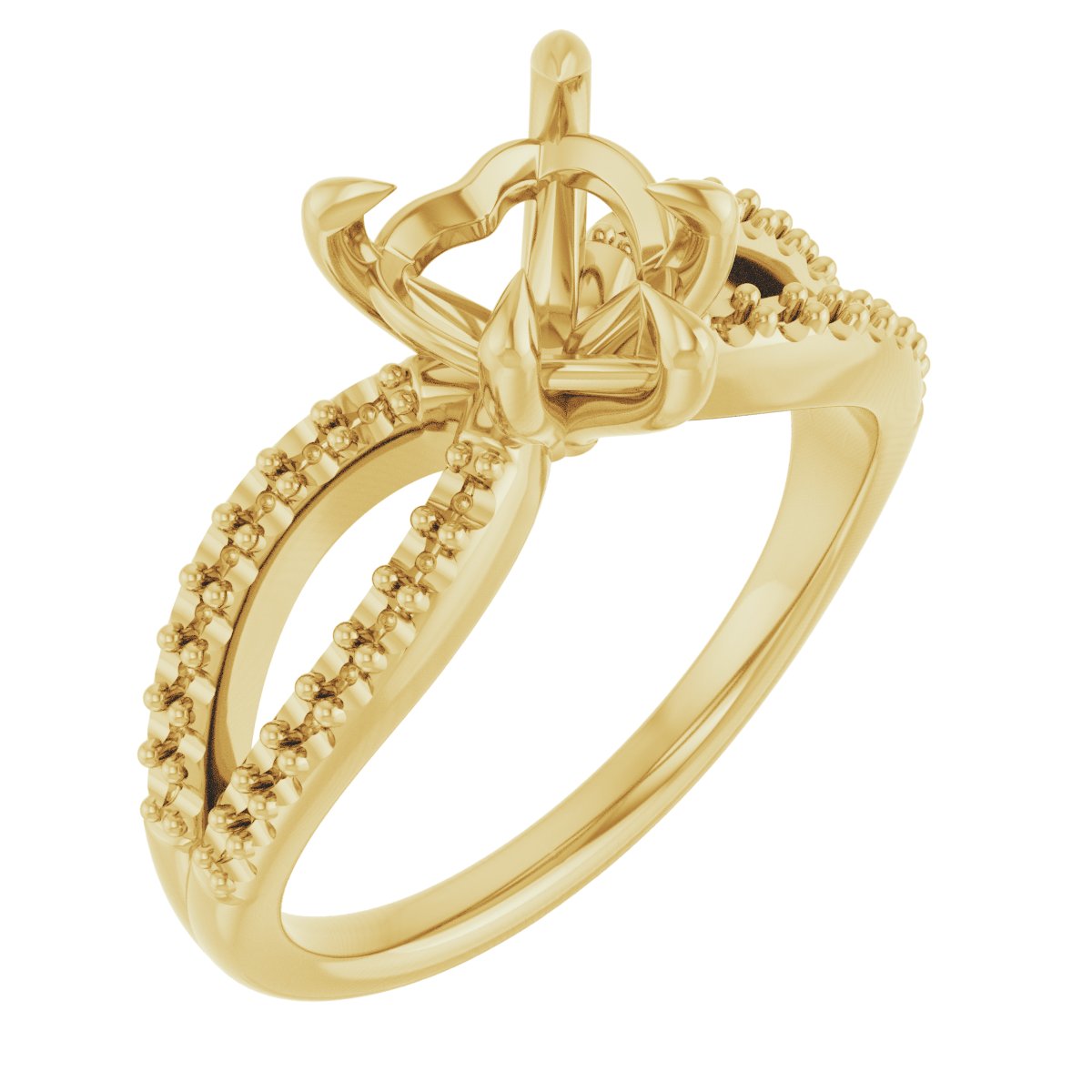 Claw-Prong Engagement Ring