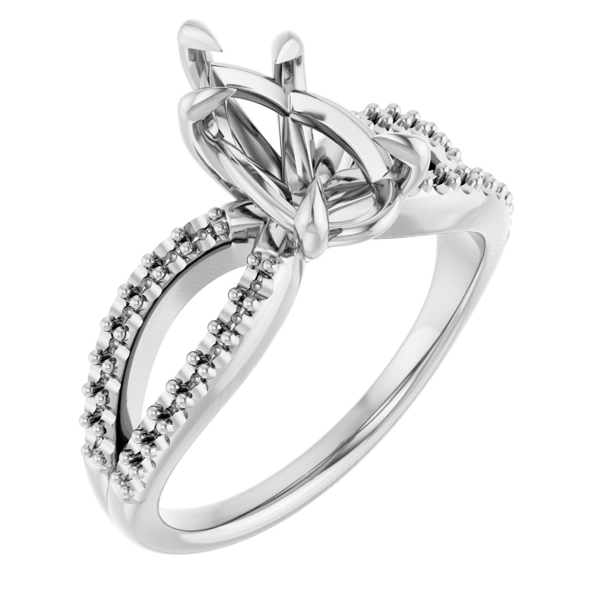Claw-Prong Engagement Ring