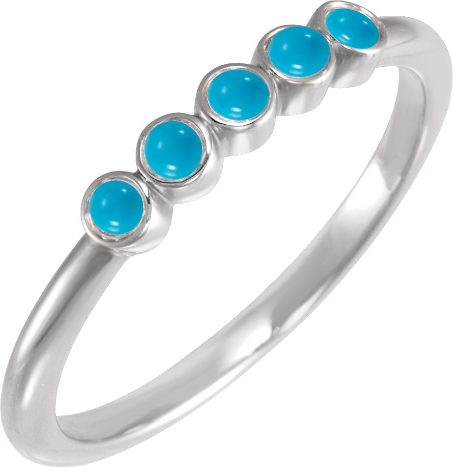 Rose-Cut Stackable Ring