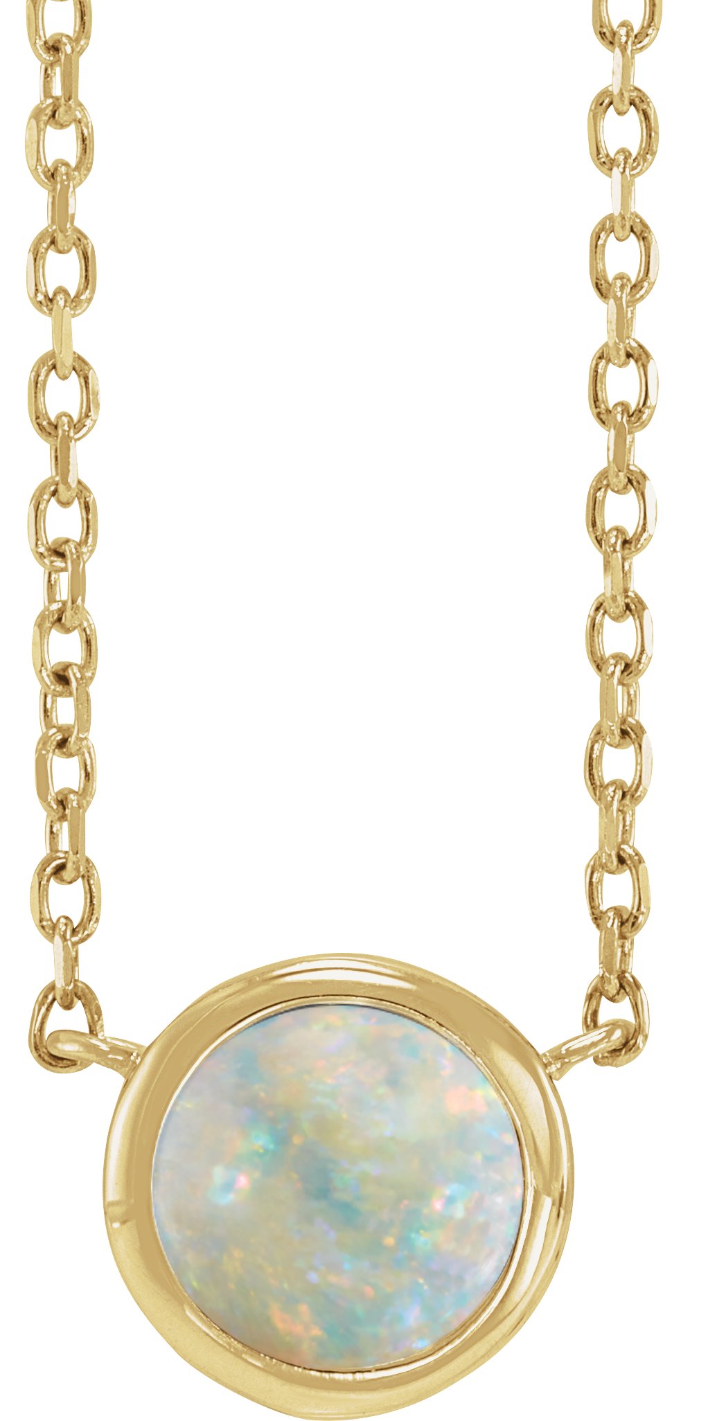 Rose-Cut Bezel-Set Necklace or Center