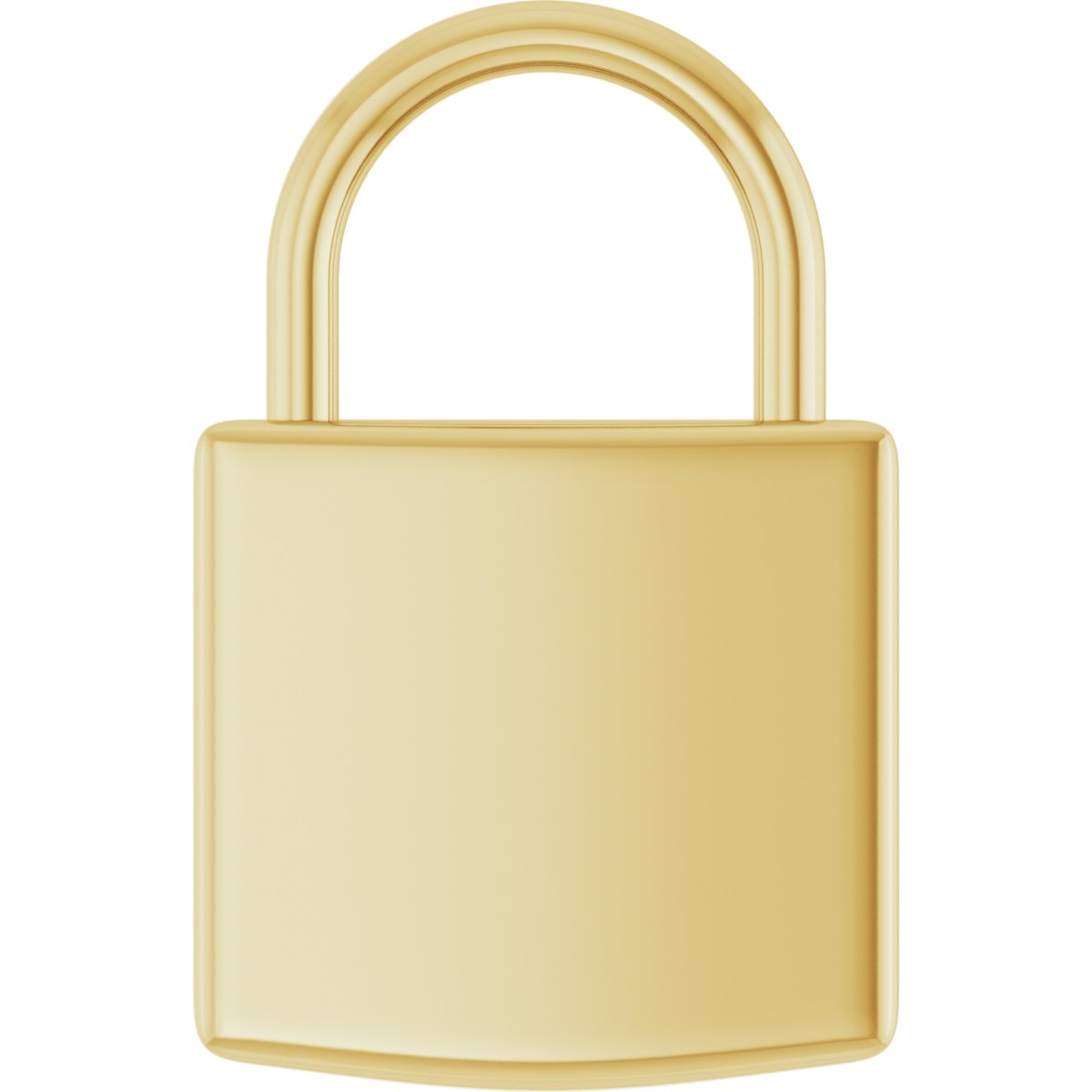 Engravable Lock Necklace or Pendant