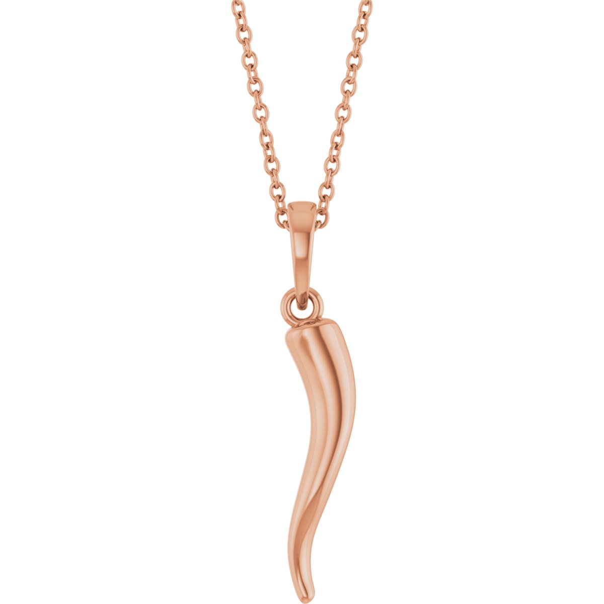 Italian Horn Necklace or Pendant