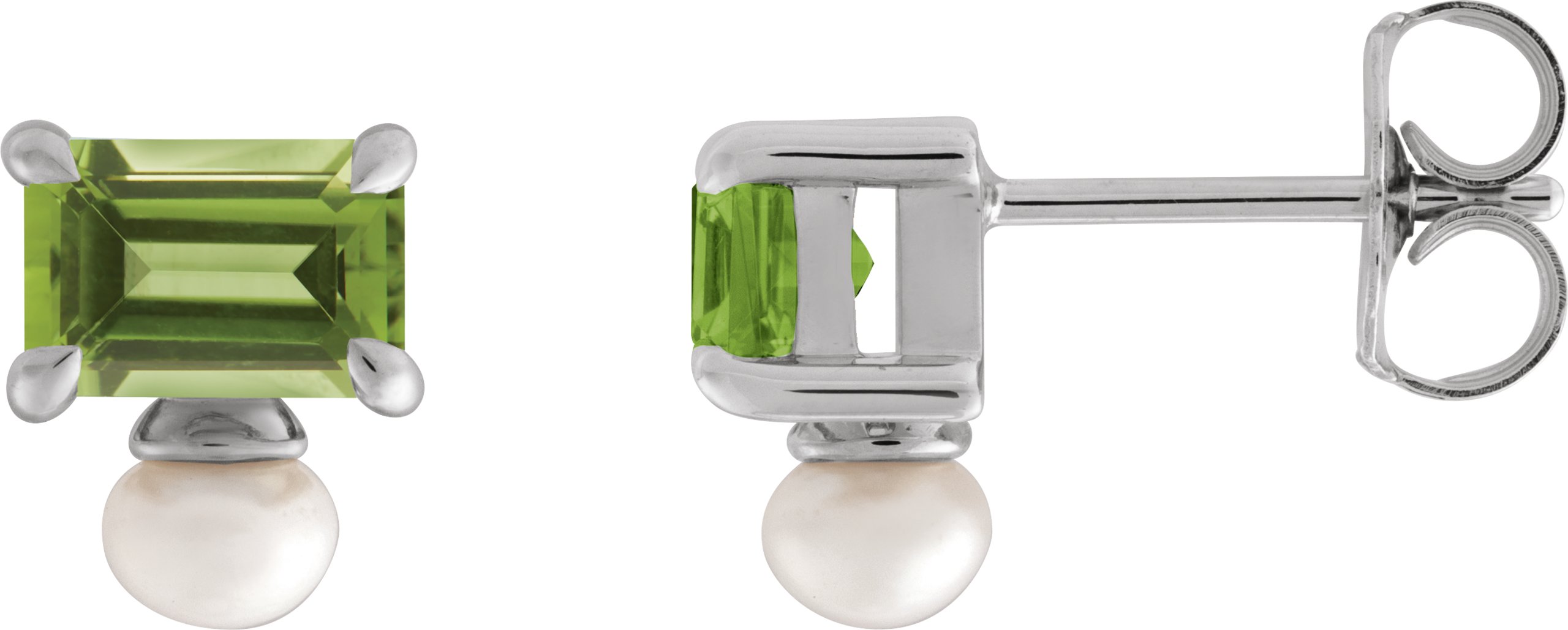 Accented Pearl Earrings