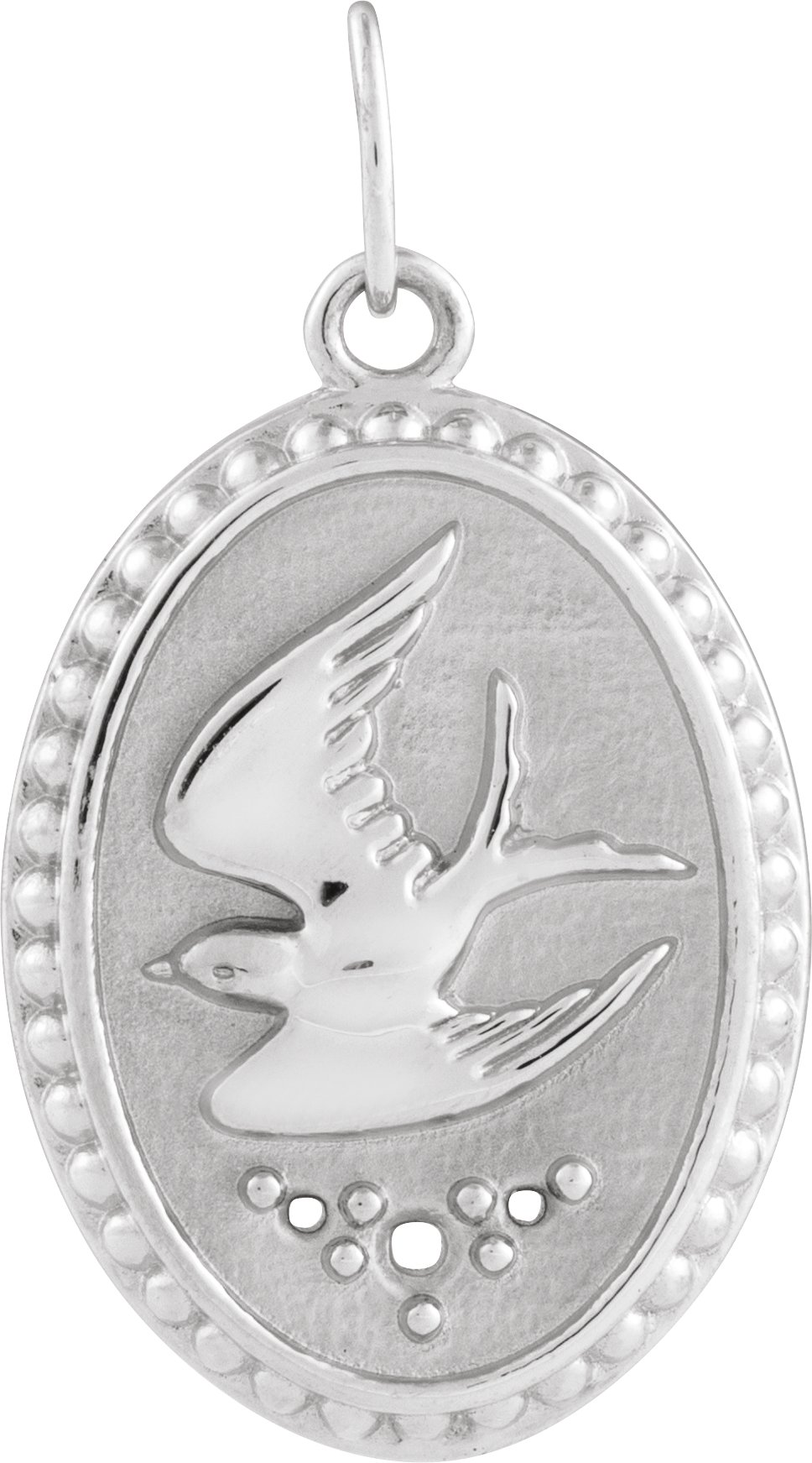 Accented Holy Spirit Dove Pendant