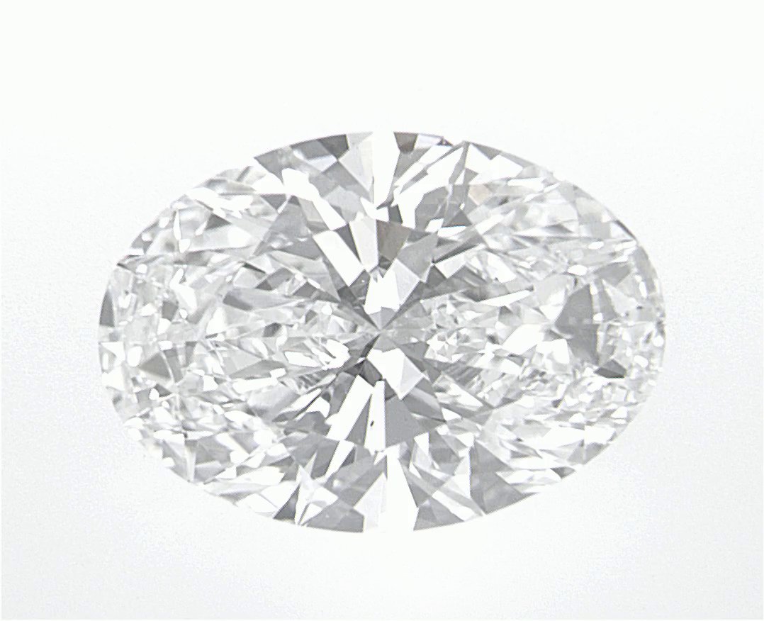 1.92 CT Oval Lab-Grown Diamond Surrey Vancouver Canada Langley Burnaby Richmond