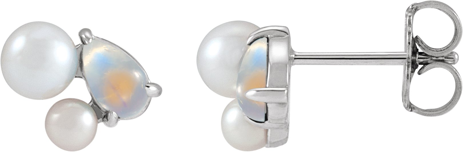 Alternative view of Cluster Earrings