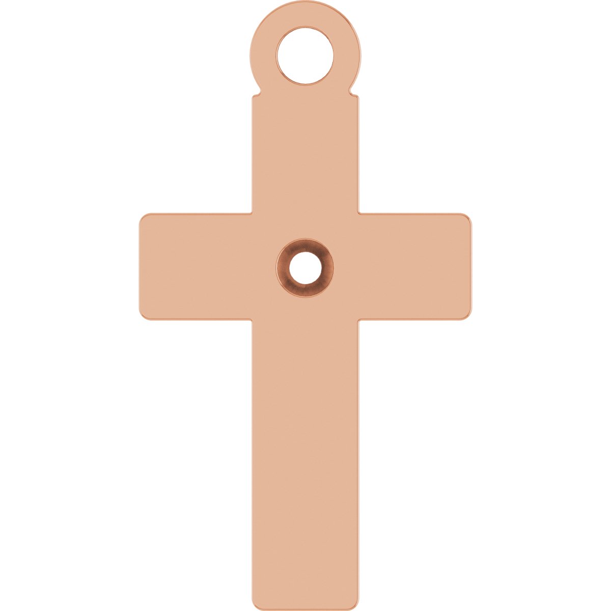 Accented Cross Dangle