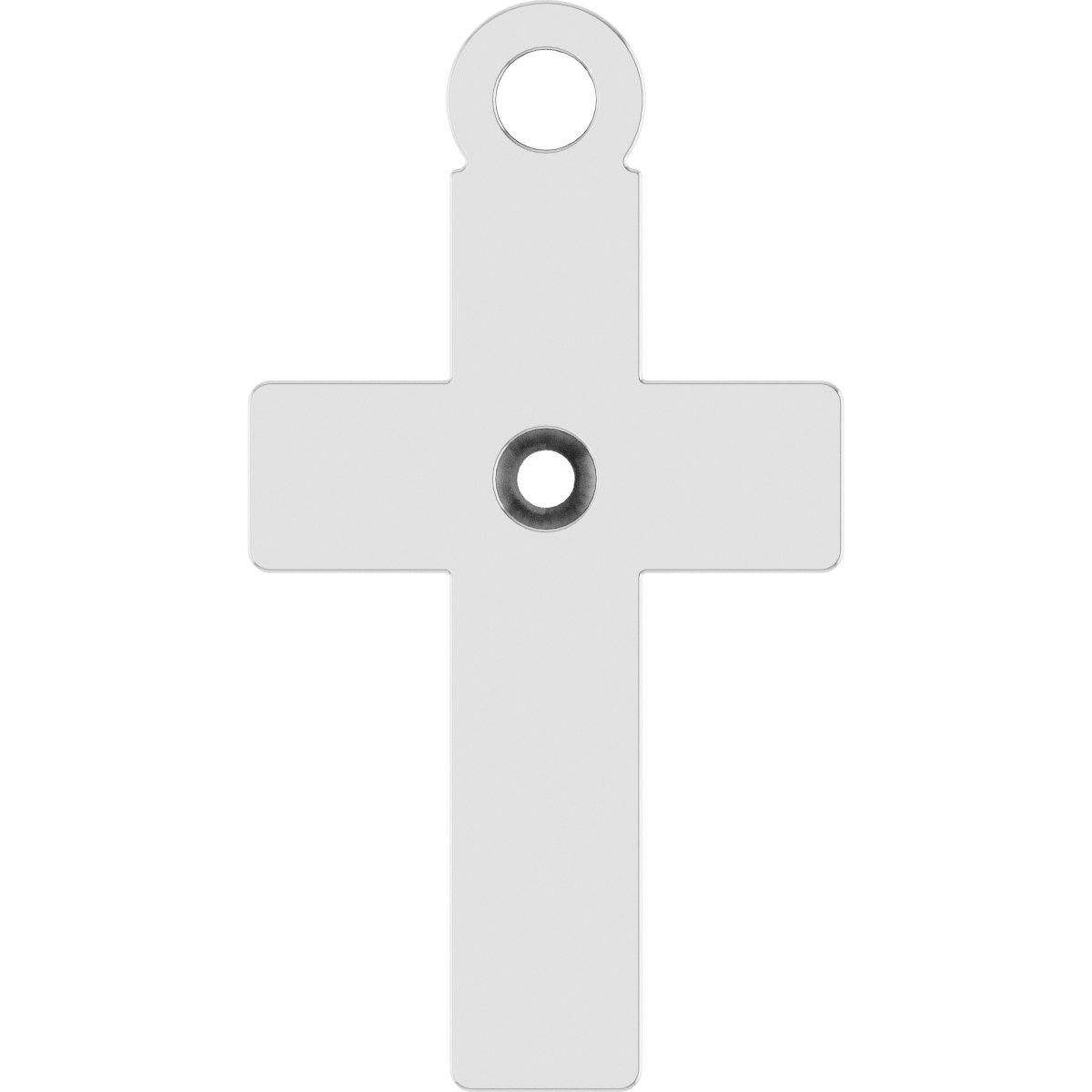 Accented Cross Dangle