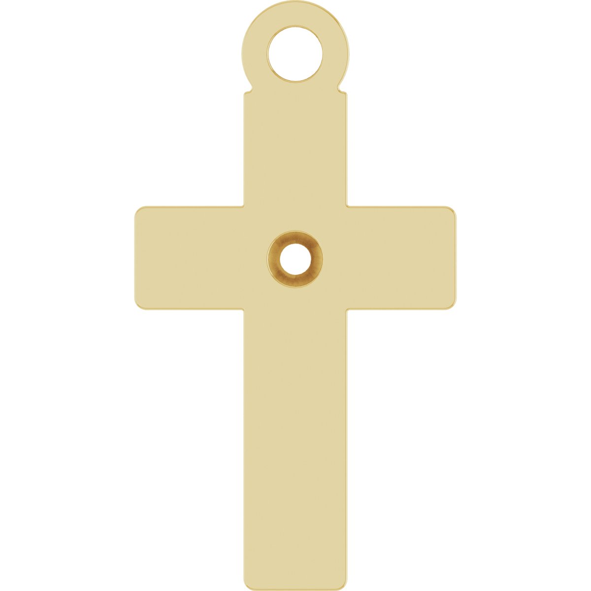 Accented Cross Dangle
