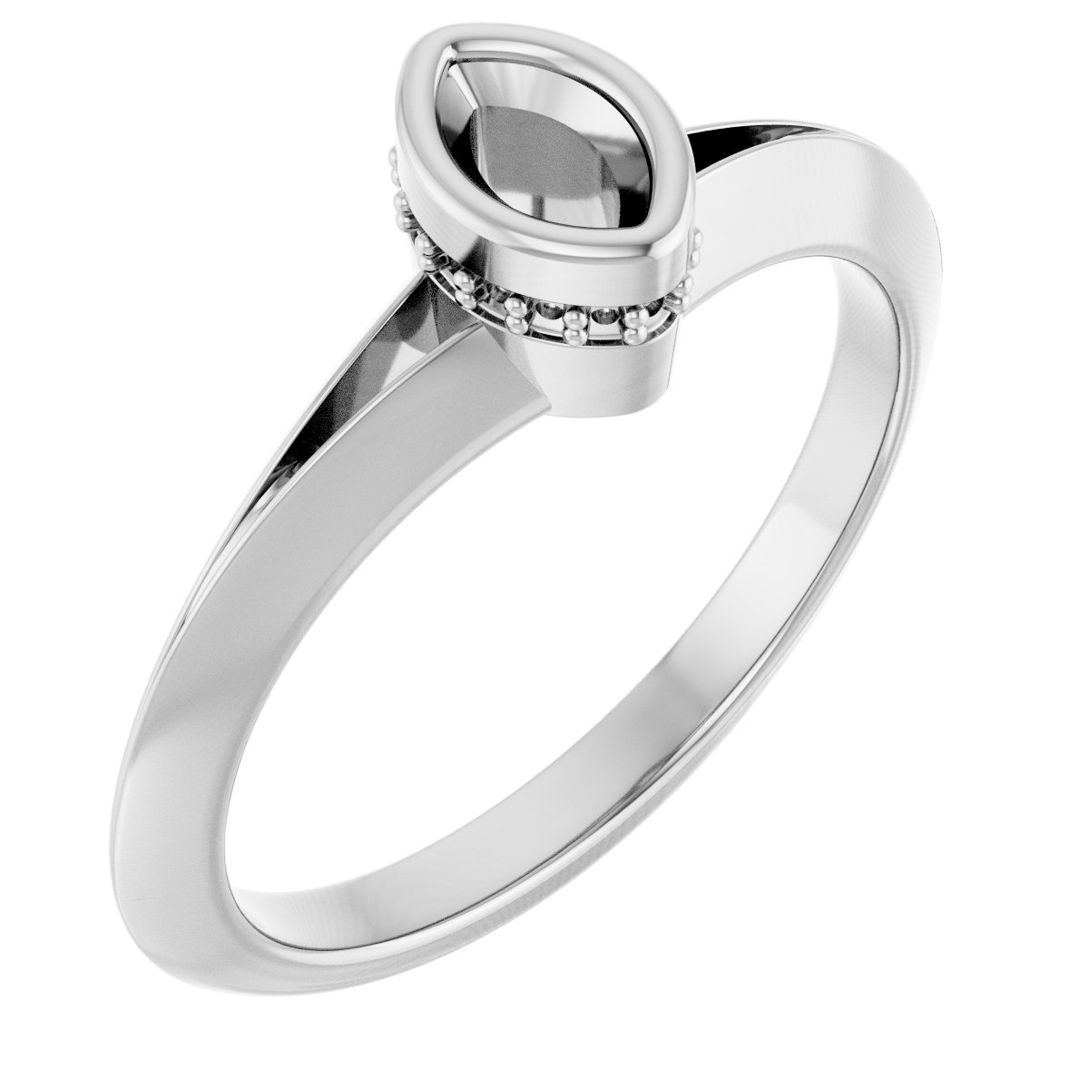 14k White Gold