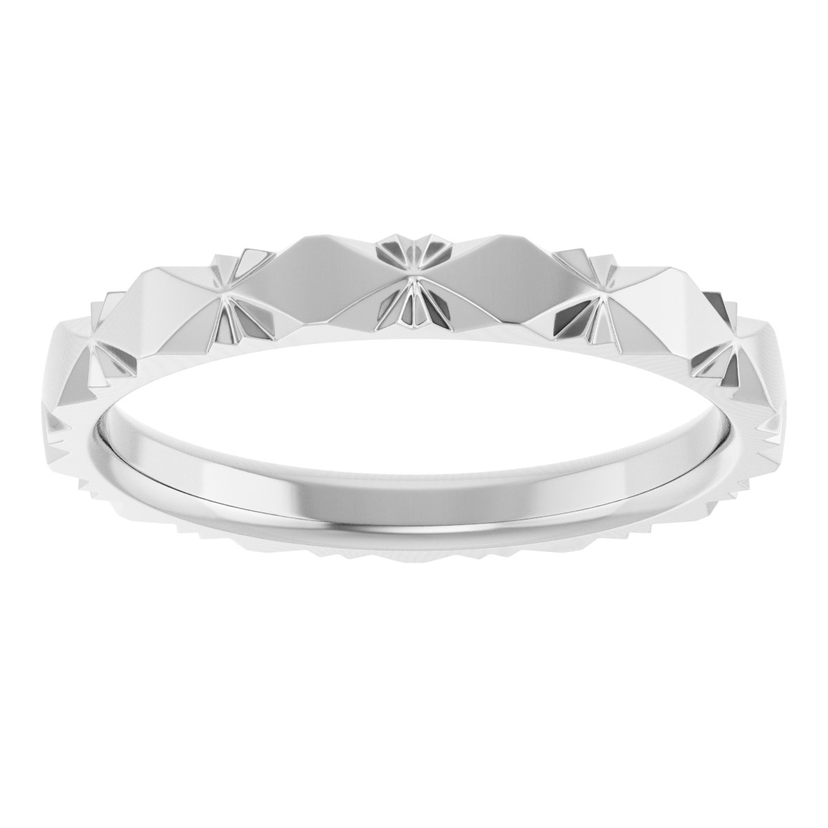 Geometric Faceted Flat Band