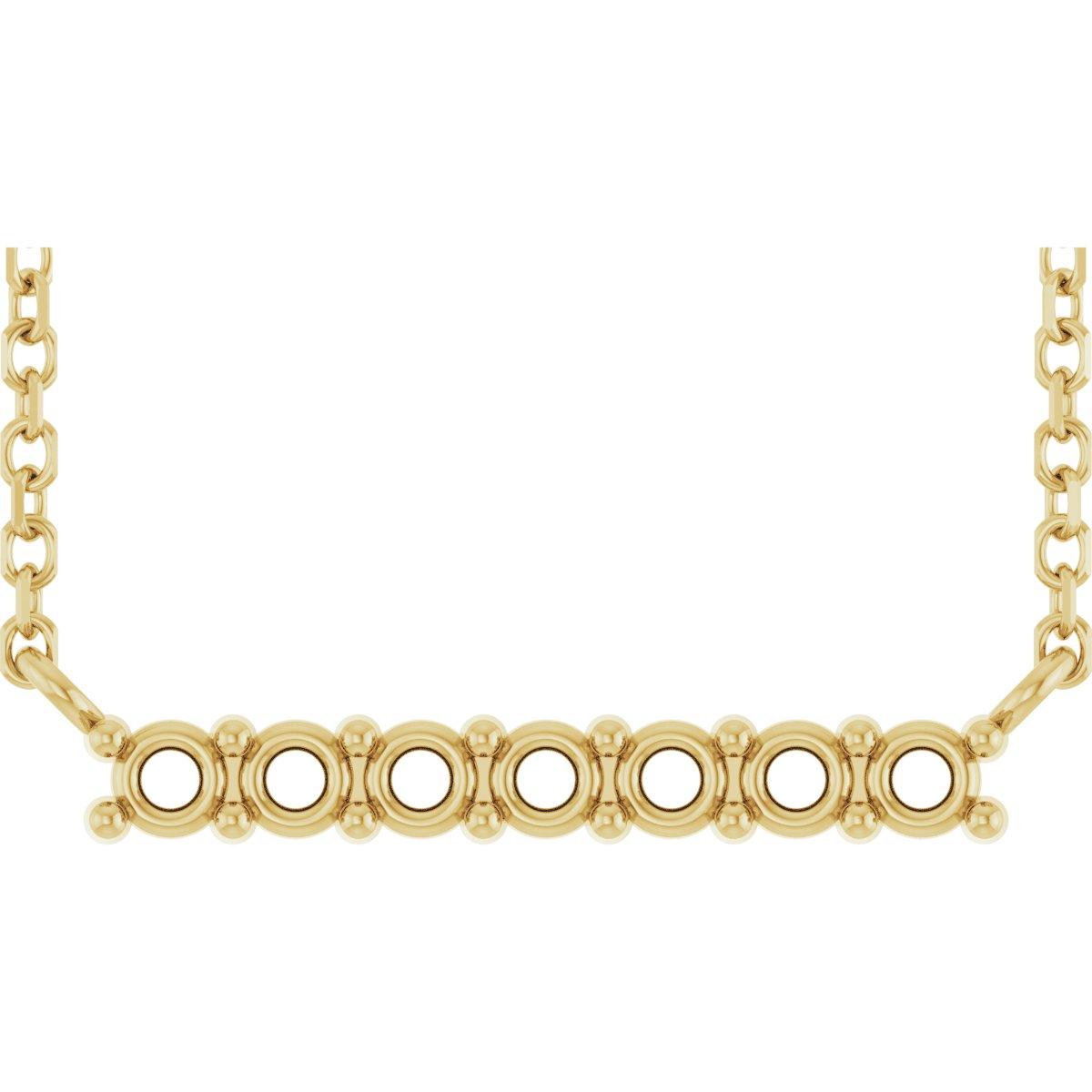 Family Bar Necklace or Center