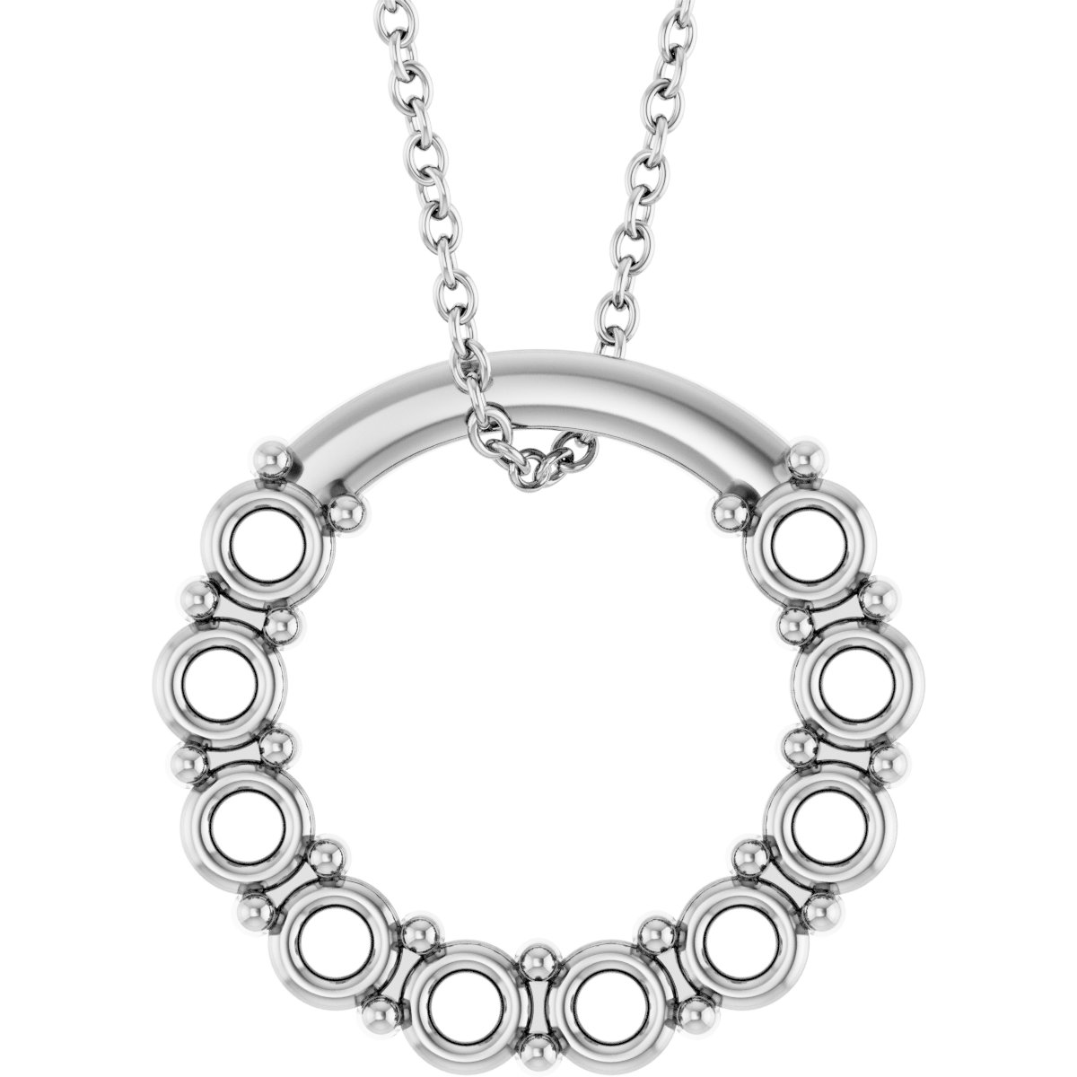 Family Circle Necklace or Charm/Pendant
