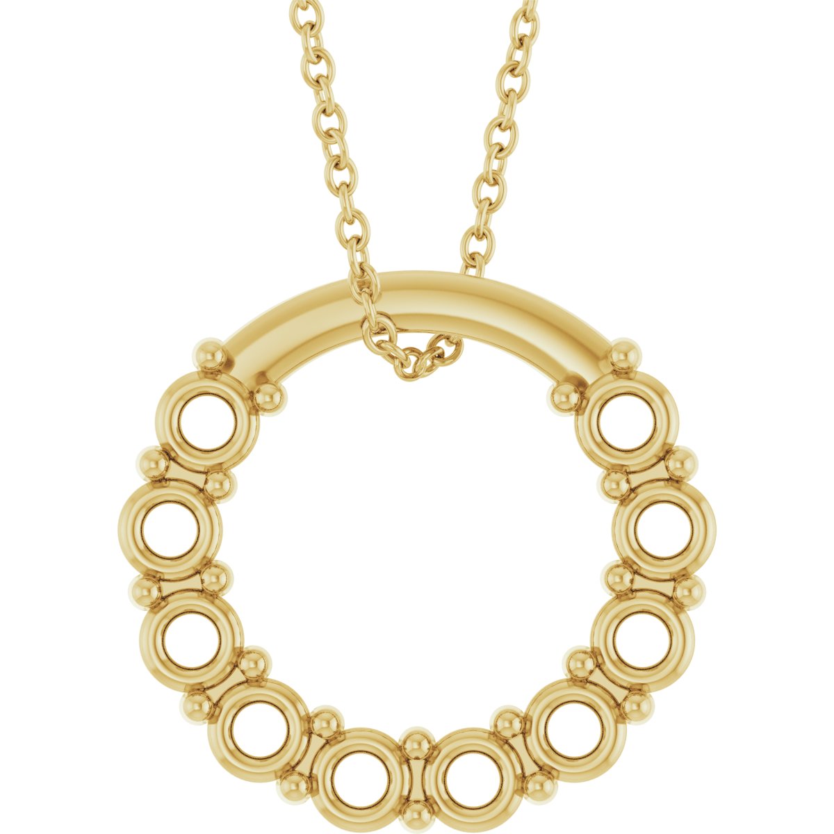 Family Circle Necklace or Charm/Pendant