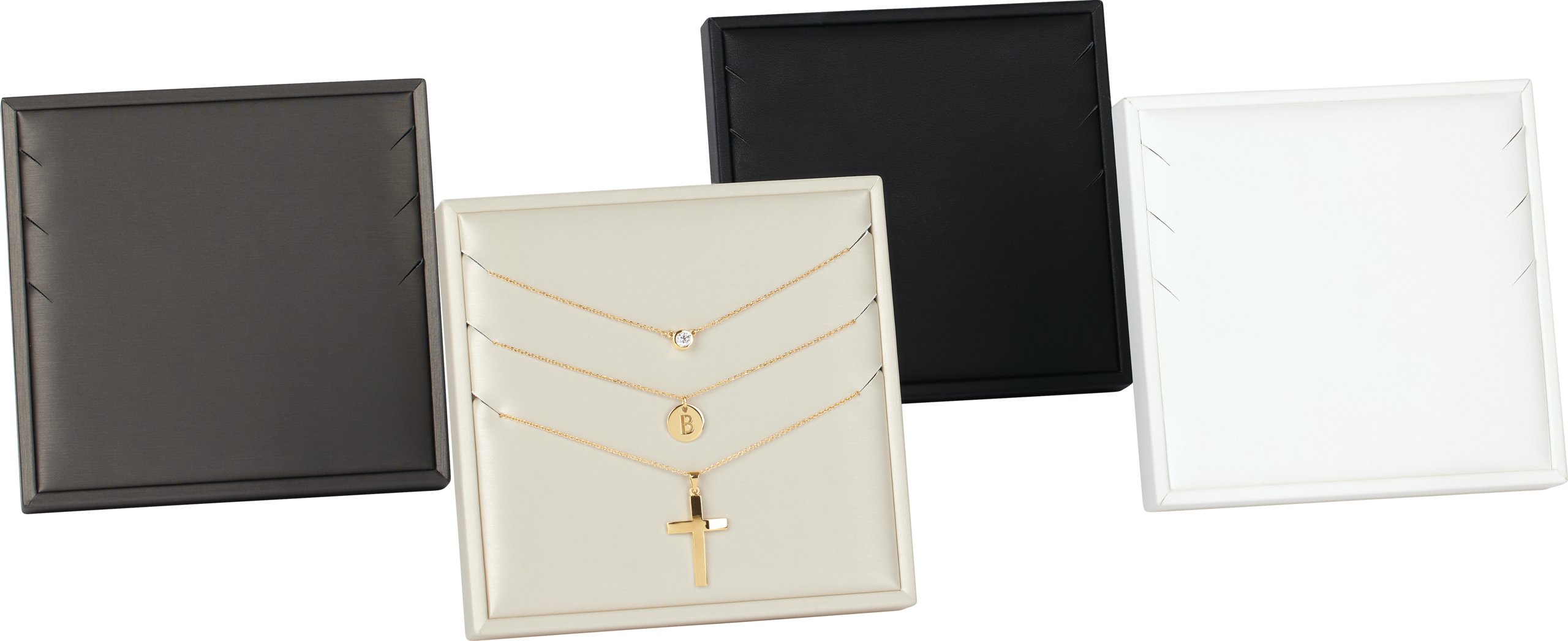 Stacking Necklace Display with Kickstand