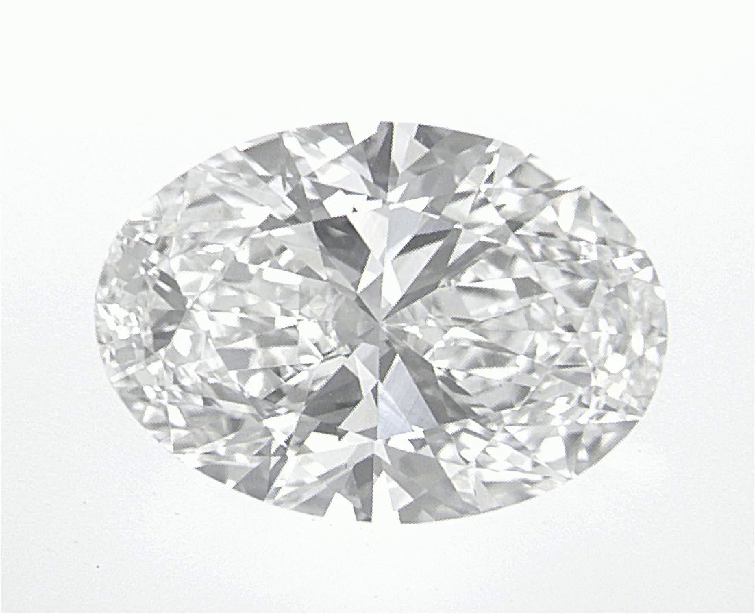 2.09 CT Oval Lab-Grown Diamond Surrey Vancouver Canada Langley Burnaby Richmond