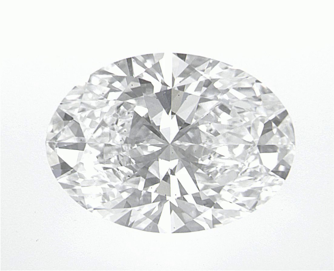 2.09 CT Oval Lab-Grown Diamond Surrey Vancouver Canada Langley Burnaby Richmond