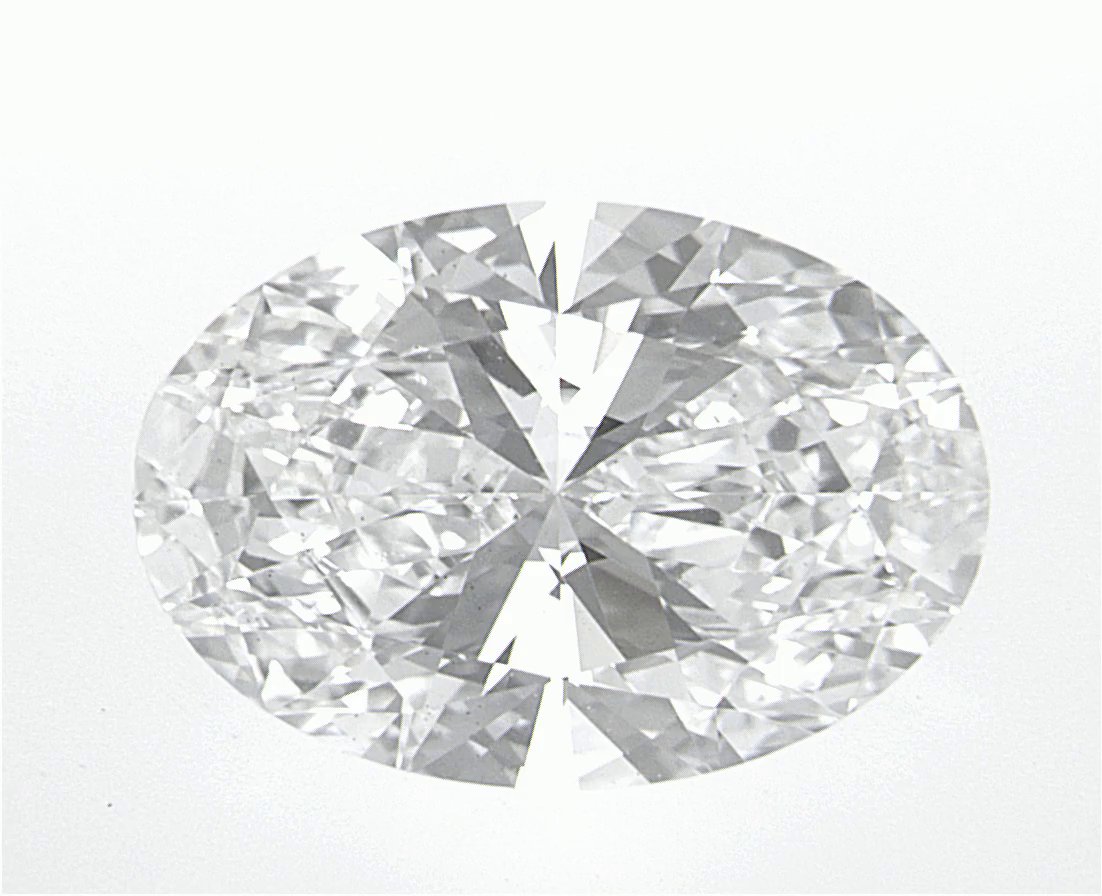 2.09 CT Oval Lab-Grown Diamond Surrey Vancouver Canada Langley Burnaby Richmond