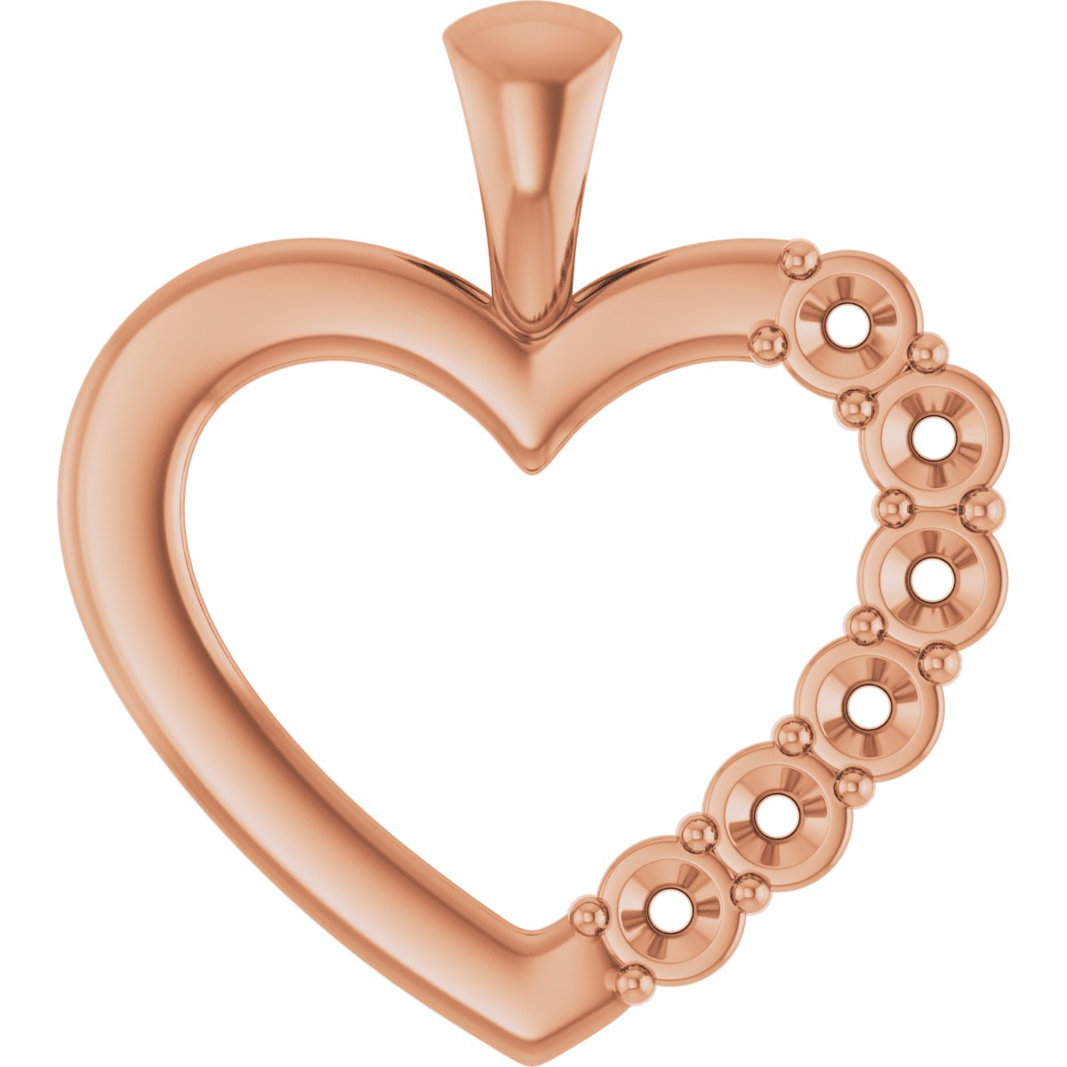 Family Heart Necklace or Pendant