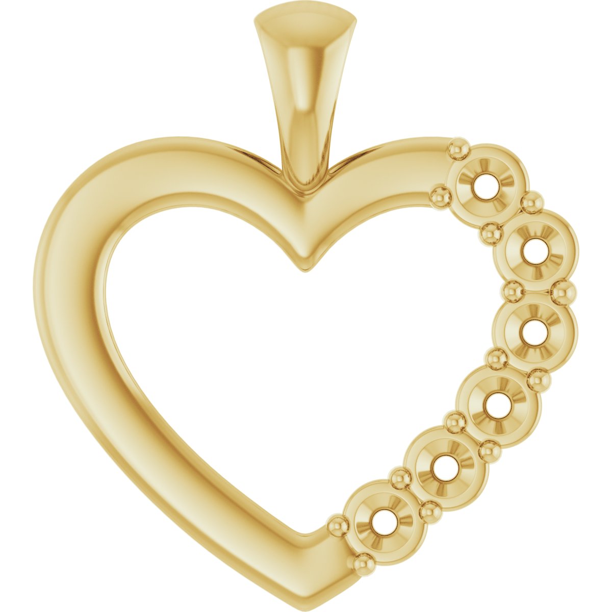 Family Heart Necklace or Pendant