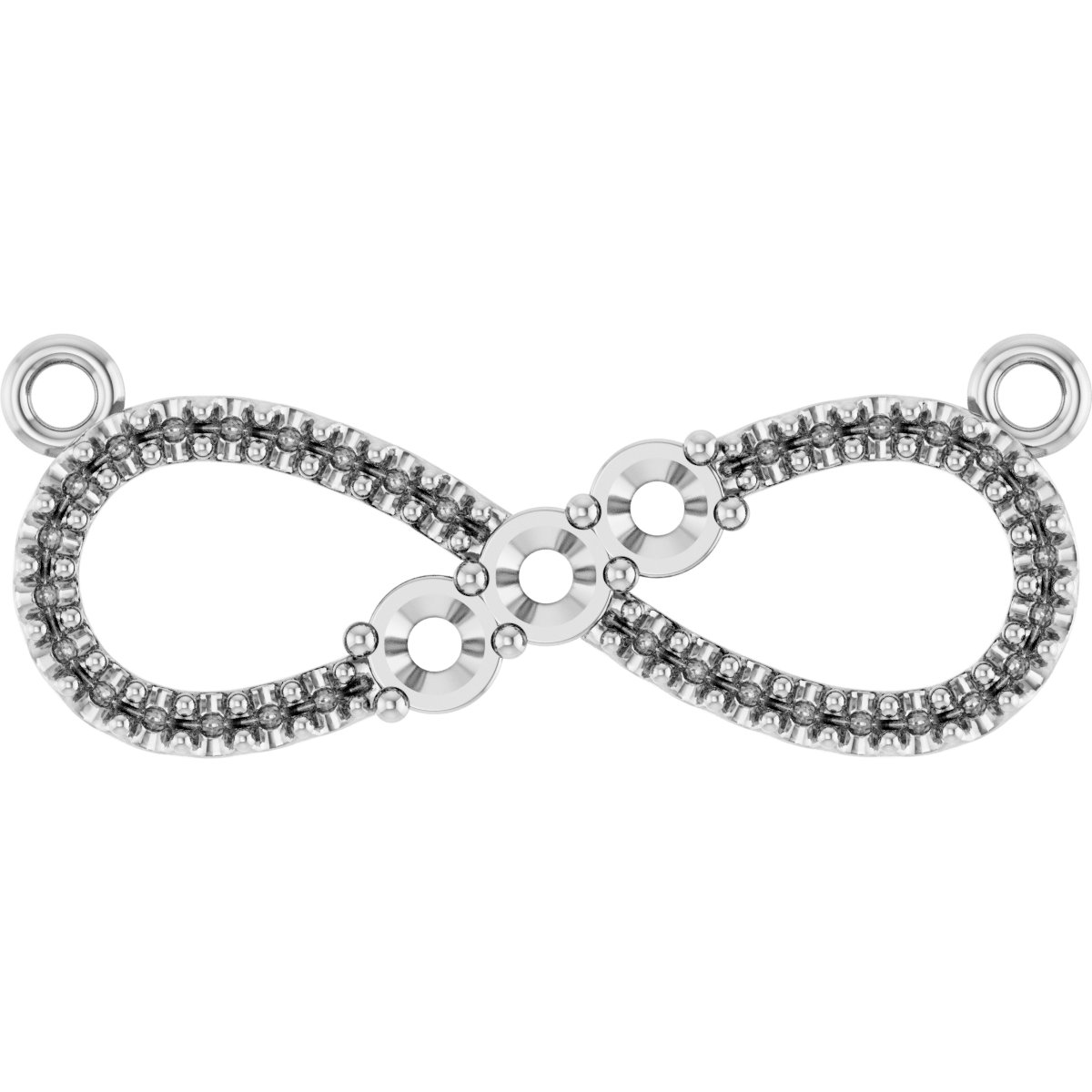 Family Infinity-Inspired Necklace or Center