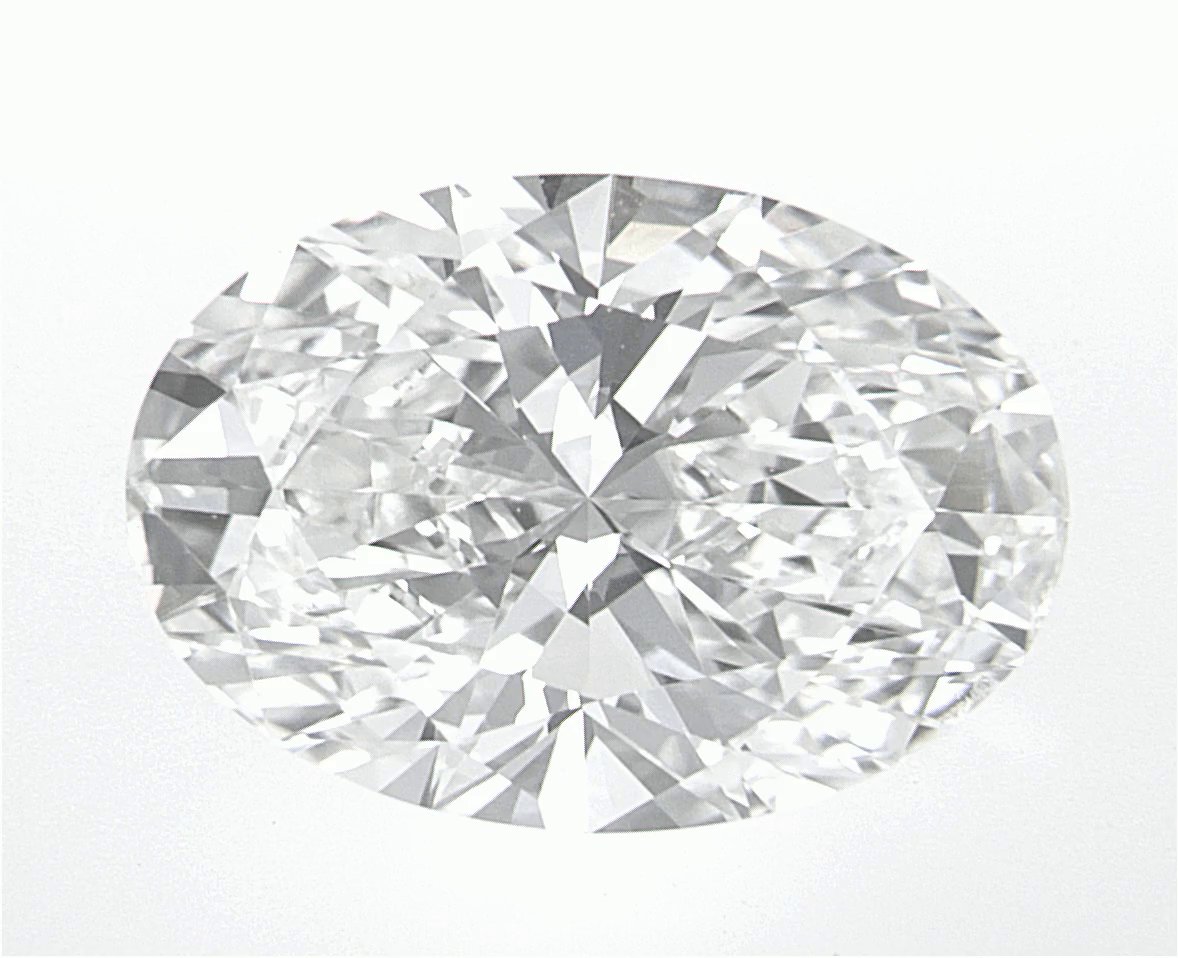 2.96 CT Oval Lab-Grown Diamond Surrey Vancouver Canada Langley Burnaby Richmond