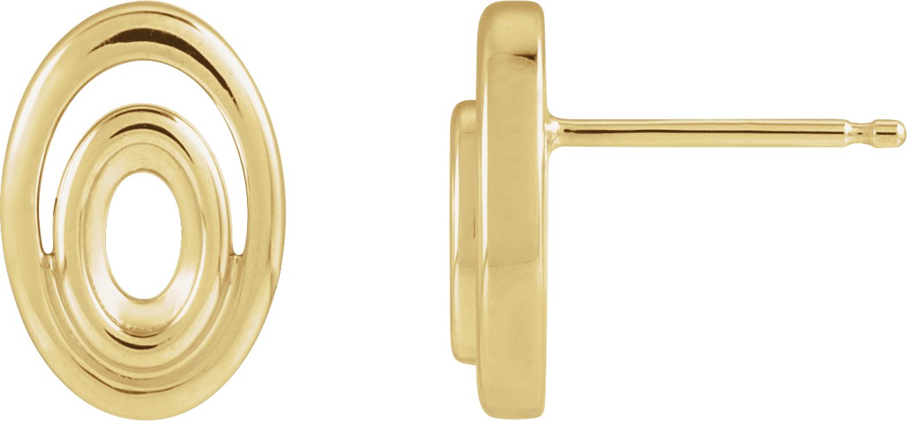 Solitaire Earrings