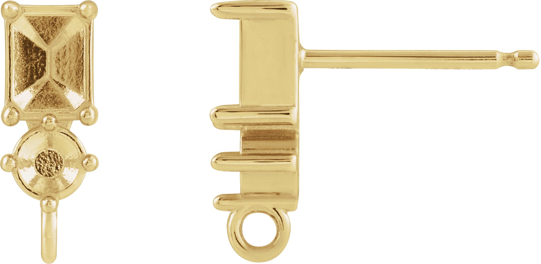 Accented Earring Top