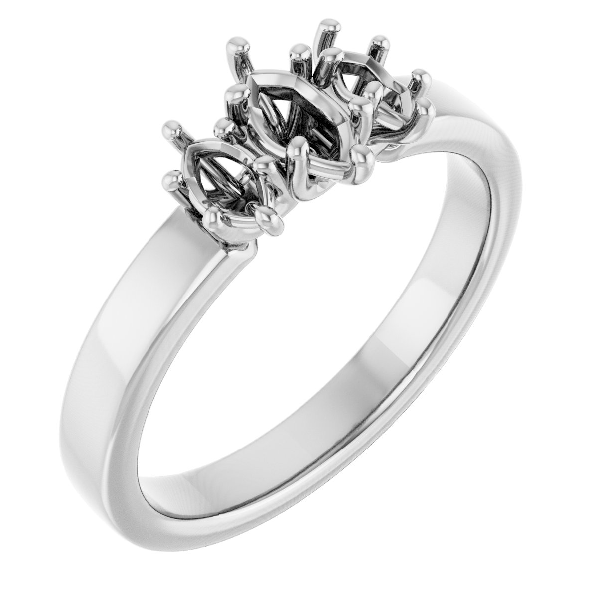 Three-Stone Engagement Ring