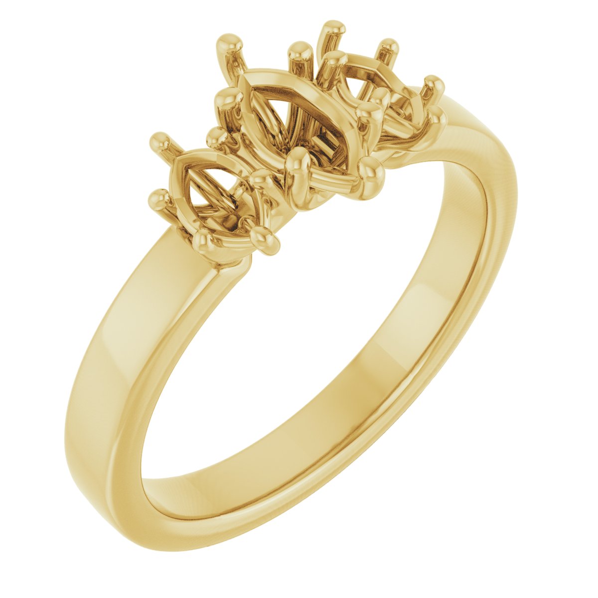 Three-Stone Engagement Ring